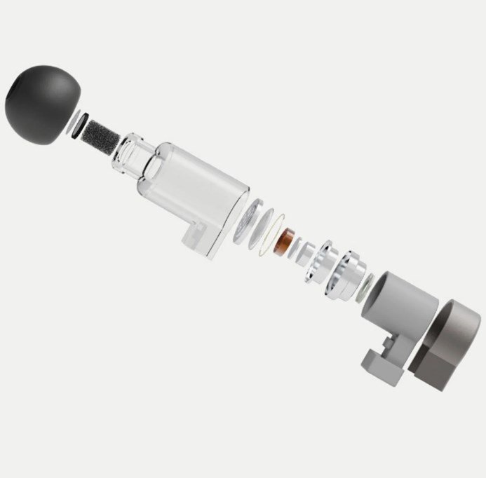 Наушники MOONDROP Quarks Mic серебристый - ForteMarket Наушники MOONDROP Quarks Mic серебристый купить,0