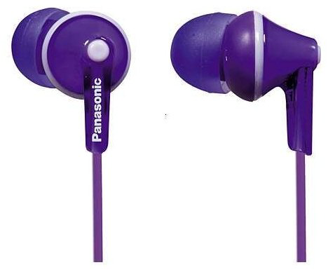 Наушники Panasonic RP-HJE125E-V фиолетовый