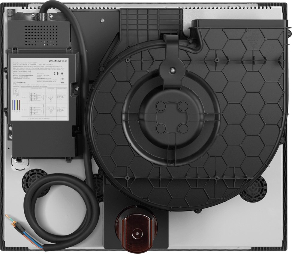 Варочная поверхность MAUNFELD MIHC604SF2BK черный купить,NaN