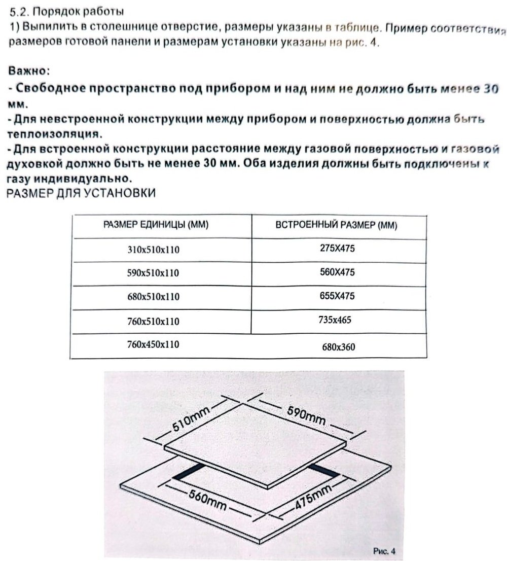 Варочная поверхность HAUSLER HLS-60BL4B черный - ForteMarket Варочная поверхность HAUSLER HLS-60BL4B черный купить,0