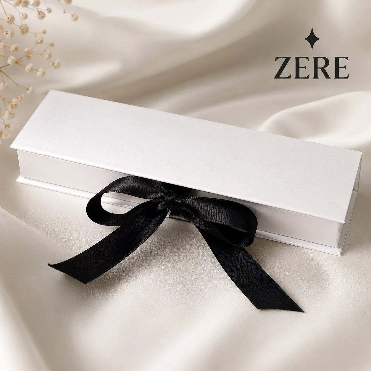 Подарочная коробка для колье, цепочки и браслета Zere ZR120703 23×6×3см белая купить,NaN