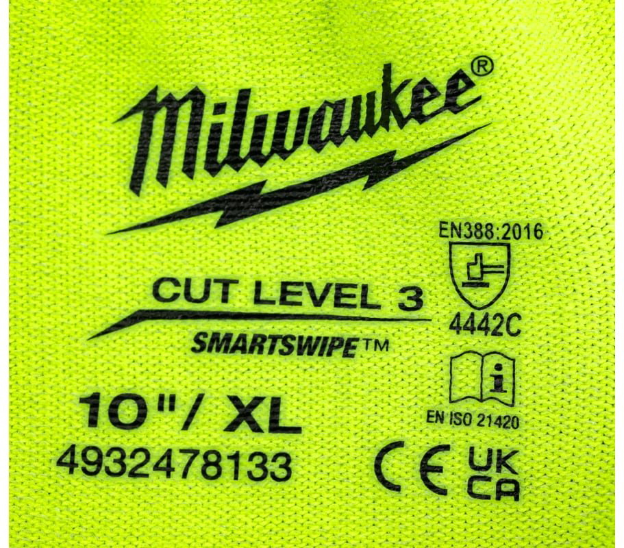 Milwaukee перчатки хозяйственные, комбинированные купить,NaN