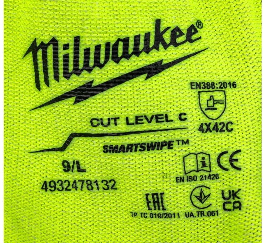Milwaukee перчатки хозяйственные, комбинированные купить,NaN