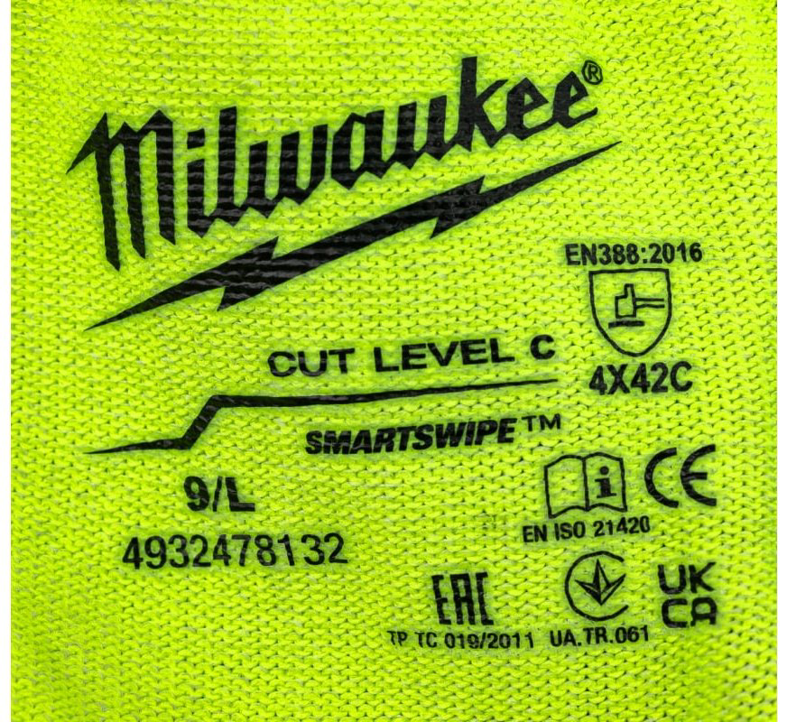 Milwaukee перчатки хозяйственные, комбинированные купить,NaN