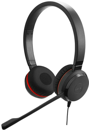 Наушники Jabra EVOLVE 20 Stereo MS черный