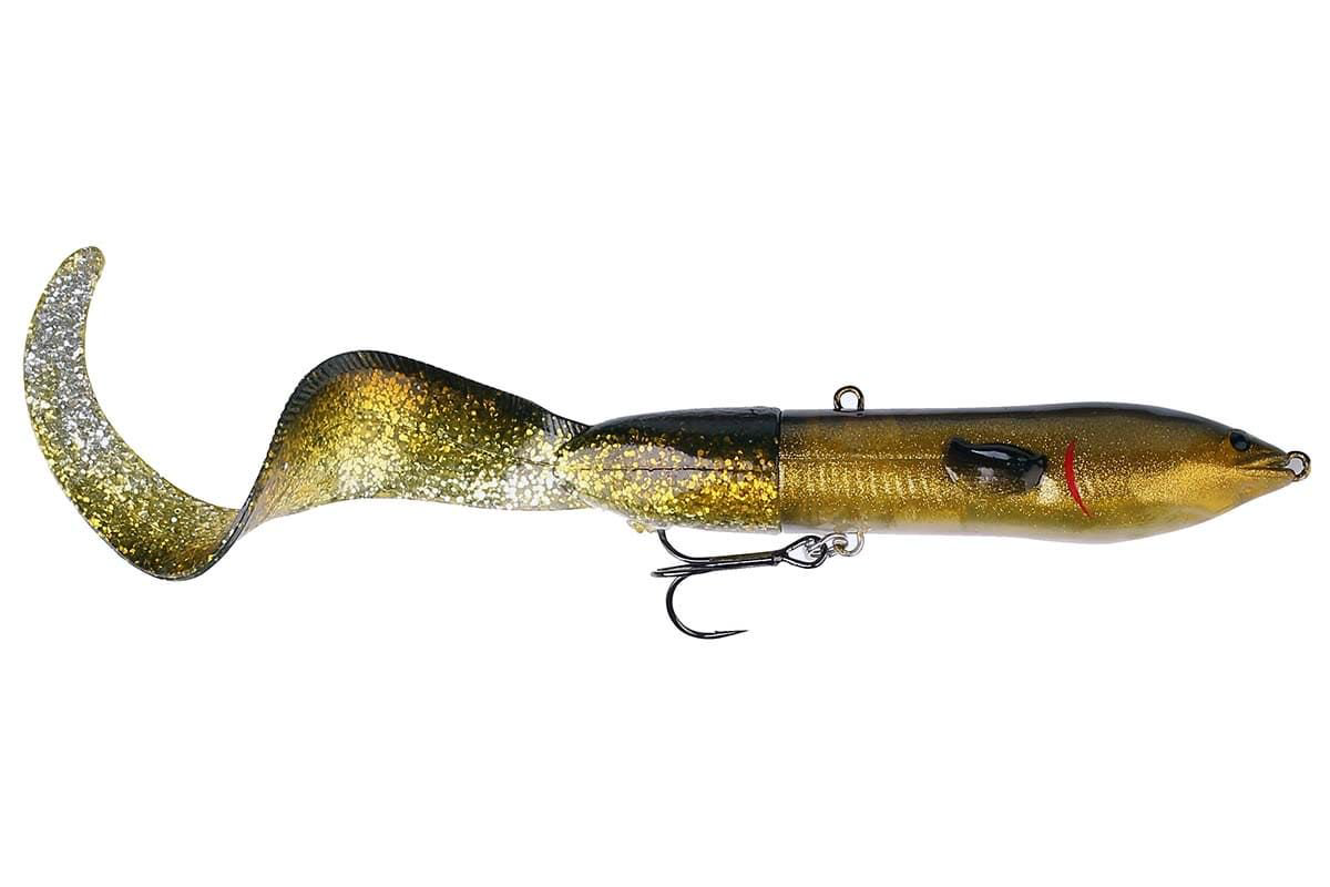 Воблер Savage Gear 3D Hard Eel Tail Bait 250мм 10.9гр SS Olive Gold купить,NaN