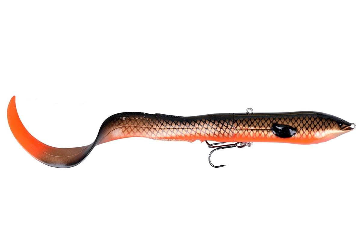 Воблер Savage Gear 3D Hard Eel Tail Bait 250мм 10.9гр SS Red Copper Black купить,NaN
