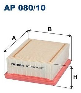 FILTRON Воздушный Фильтр AP08010 купить,NaN
