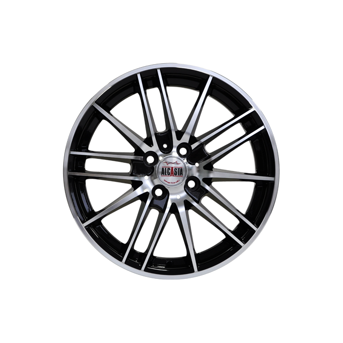 Диски Alcasta M16 4х98 R14х6 СВ58.6 ЕТ35 bkf черно глянцевый купить,NaN