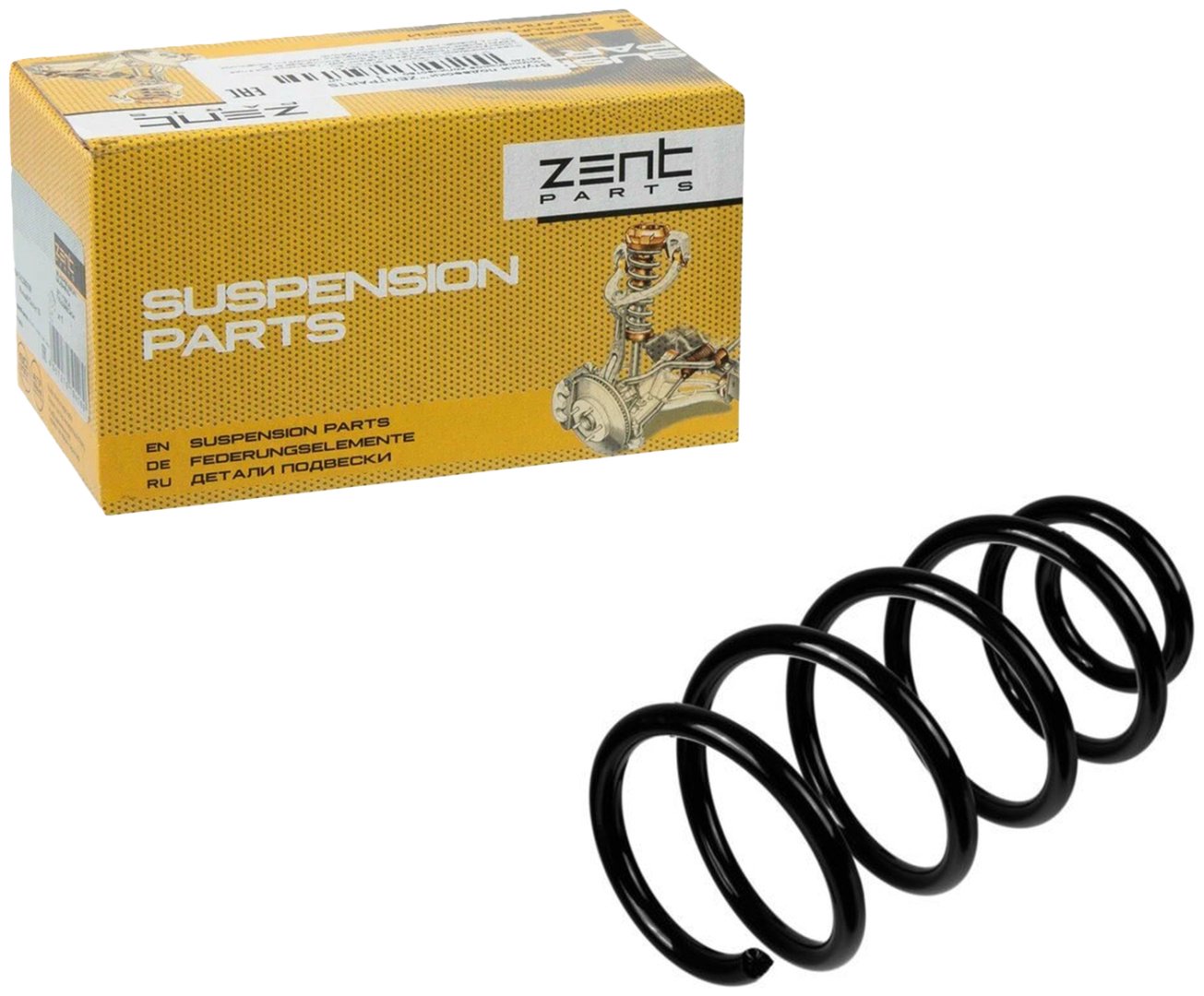 ZentParts пружина передней подвески Z38081 купить,NaN