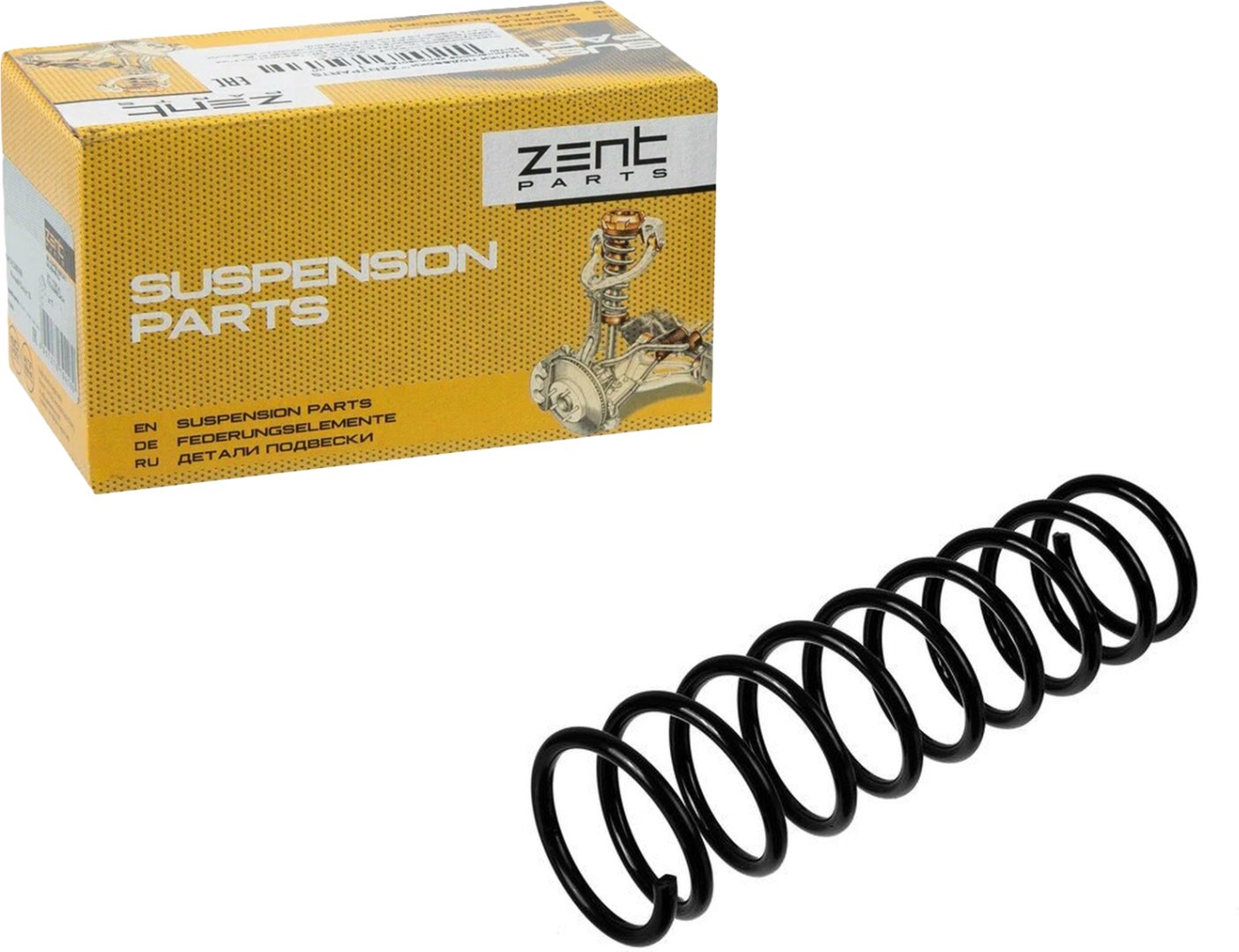 ZentParts пружина передней подвески Z38062 купить,NaN