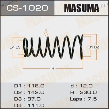 MASUMA Пружина Подвески CS1020 купить,NaN