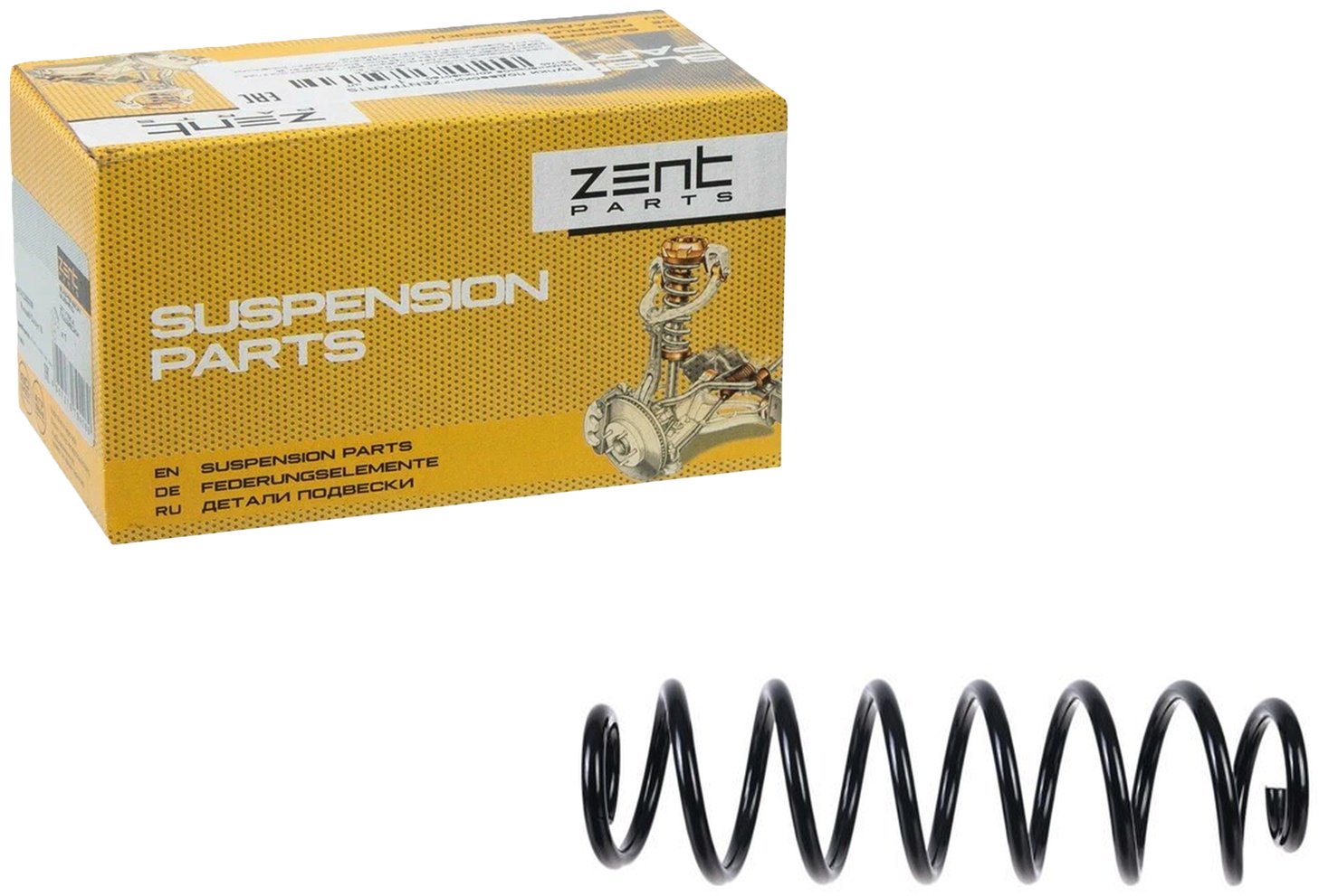 ZentParts пружина задней подвески Z37908 купить,NaN