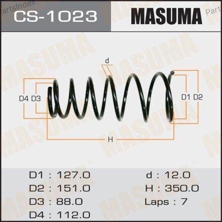 MASUMA Пружина Подвески CS1023 купить,NaN