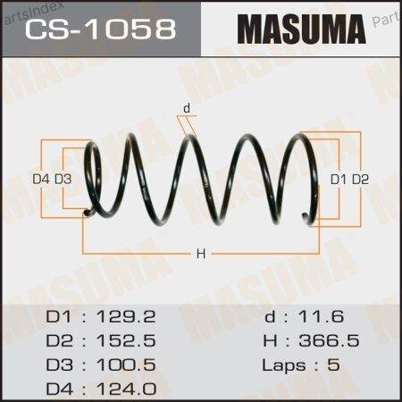 Masuma Пружина Подвески CS1058 купить,NaN