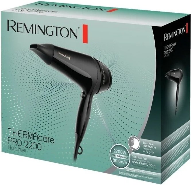 Фен Remington D5710 Thermacare PRO черный - ForteMarket Фен Remington D5710 Thermacare PRO черный купить,0