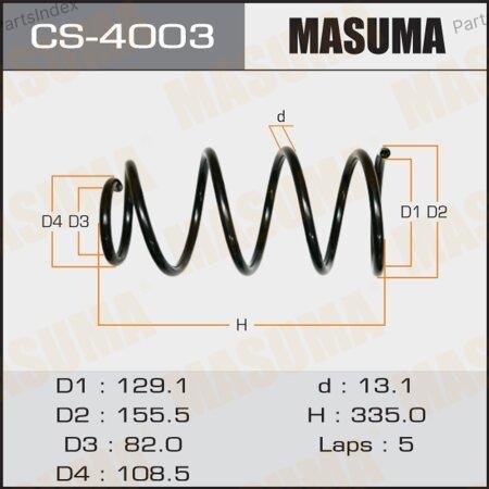 MASUMA Пружина Подвески CS4003 купить,NaN