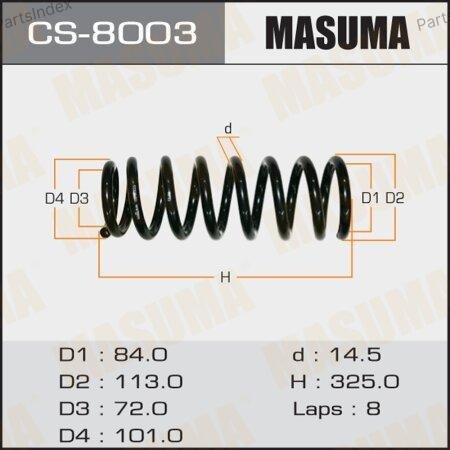 MASUMA Пружина Подвески CS8003 купить,NaN
