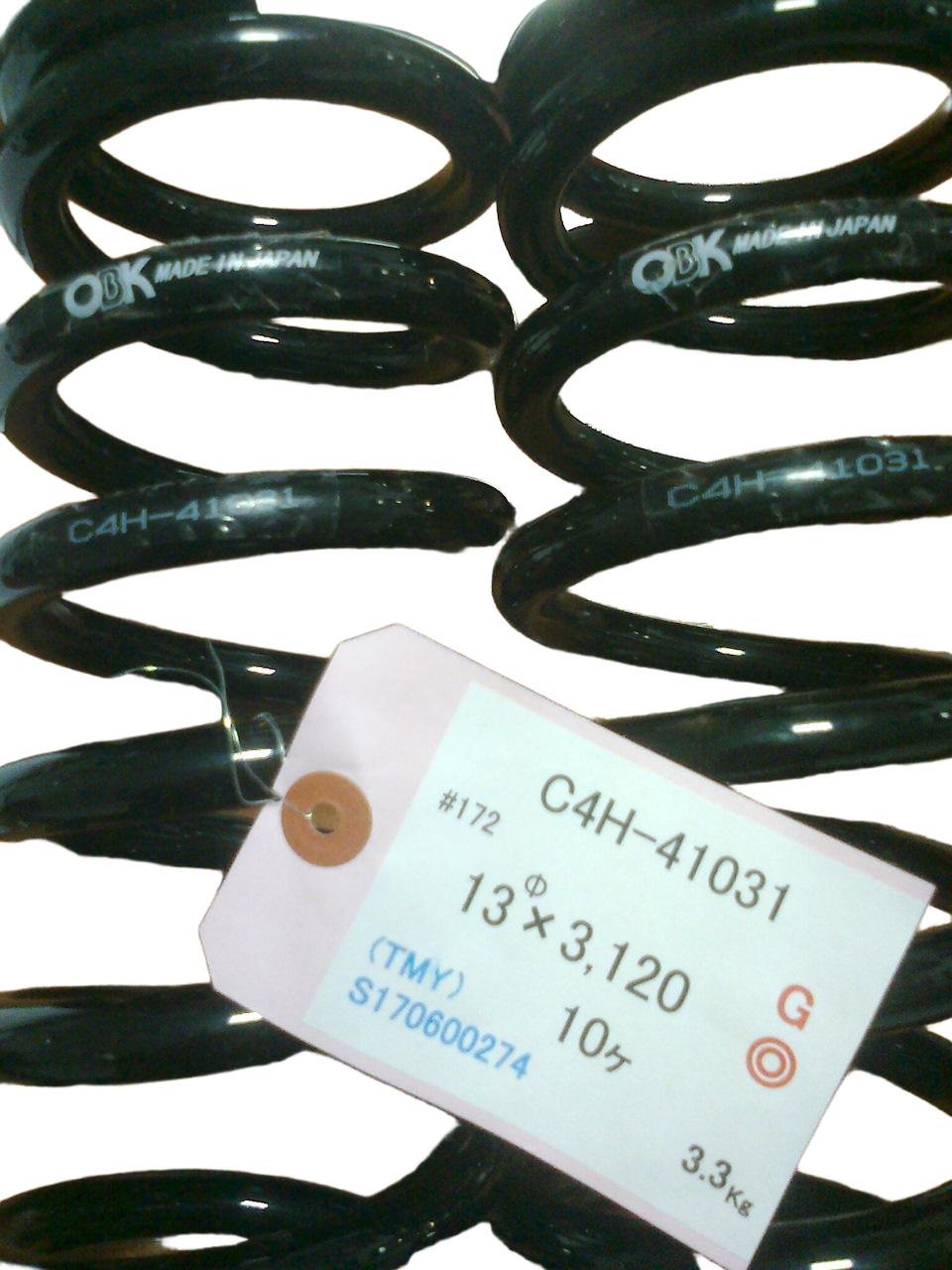 OBK пружина передней подвески C4H41031 купить,NaN