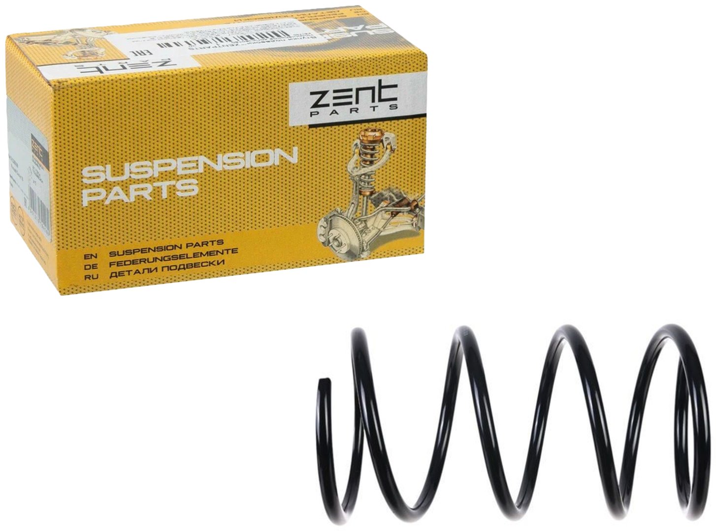ZentParts пружина передней подвески Z38348 купить,NaN