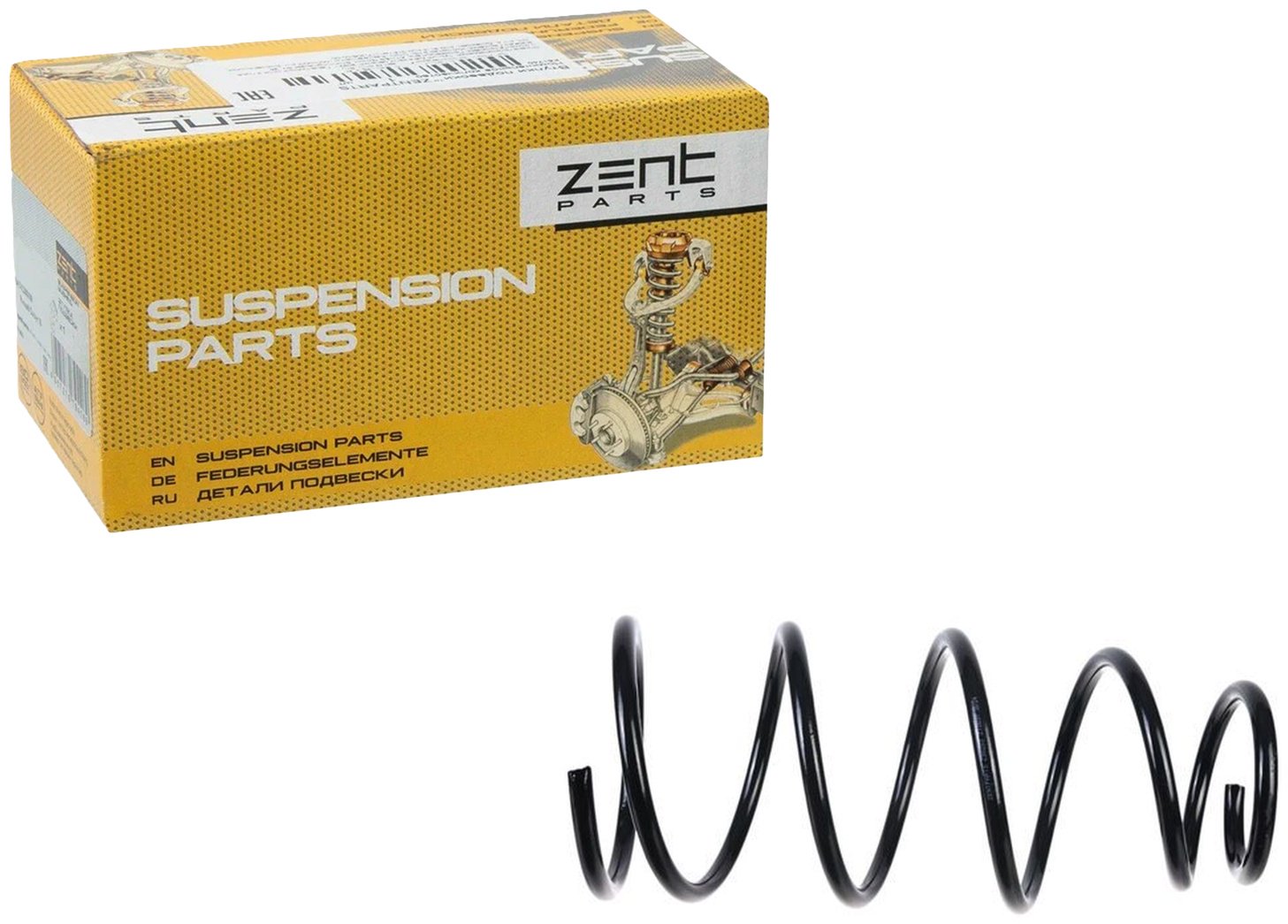 ZentParts пружина передней подвески Z38283