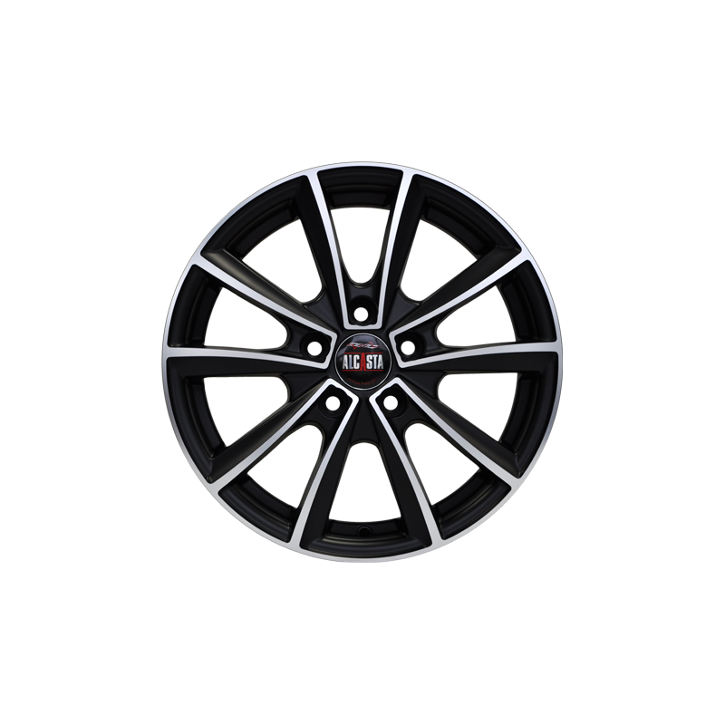 Диски Alcasta M15 4х98 R13х5.5 СВ58.6 ЕТ35 mbf черный купить,NaN