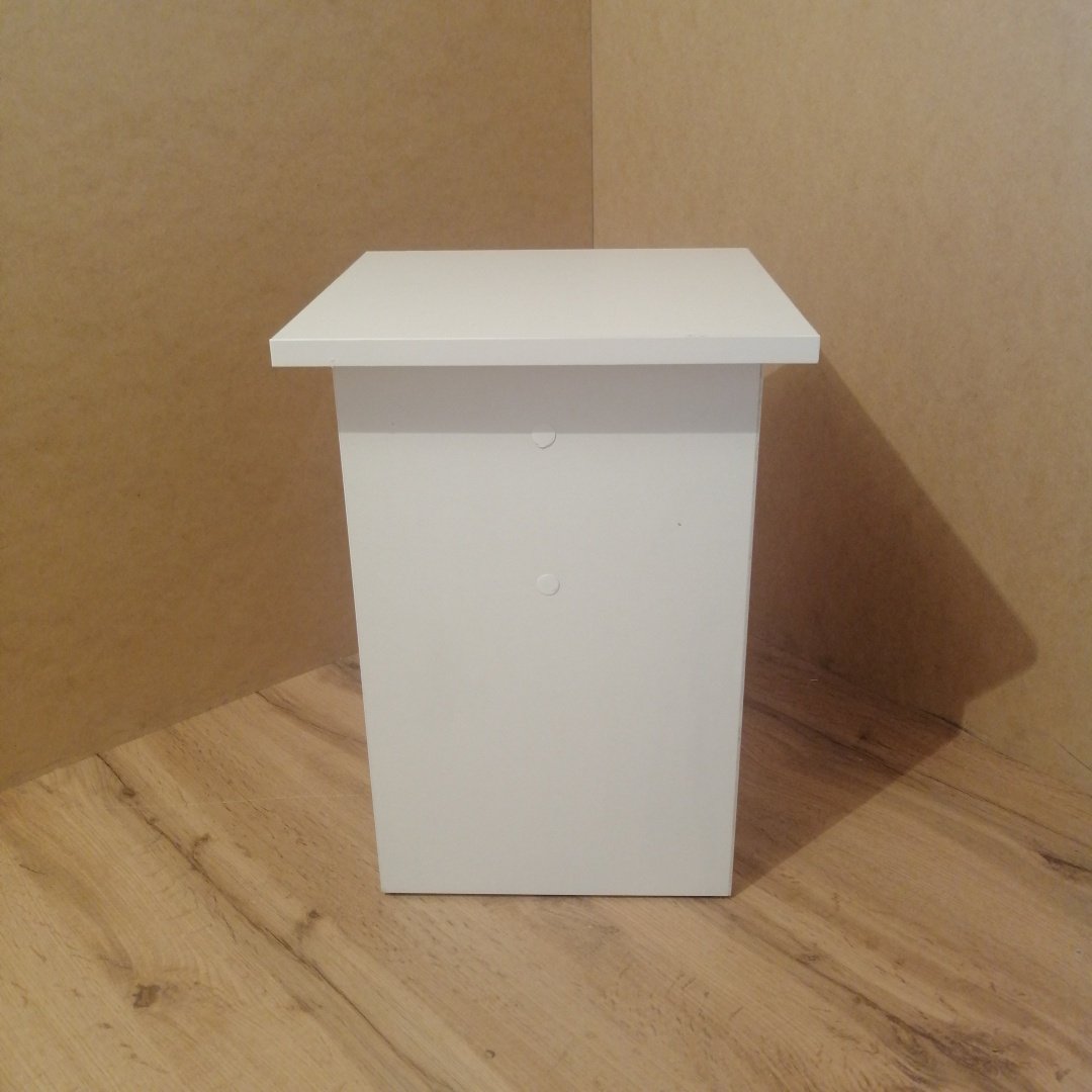 Табурет ZAGA ZTB, 45x30x30 см, белый купить,0