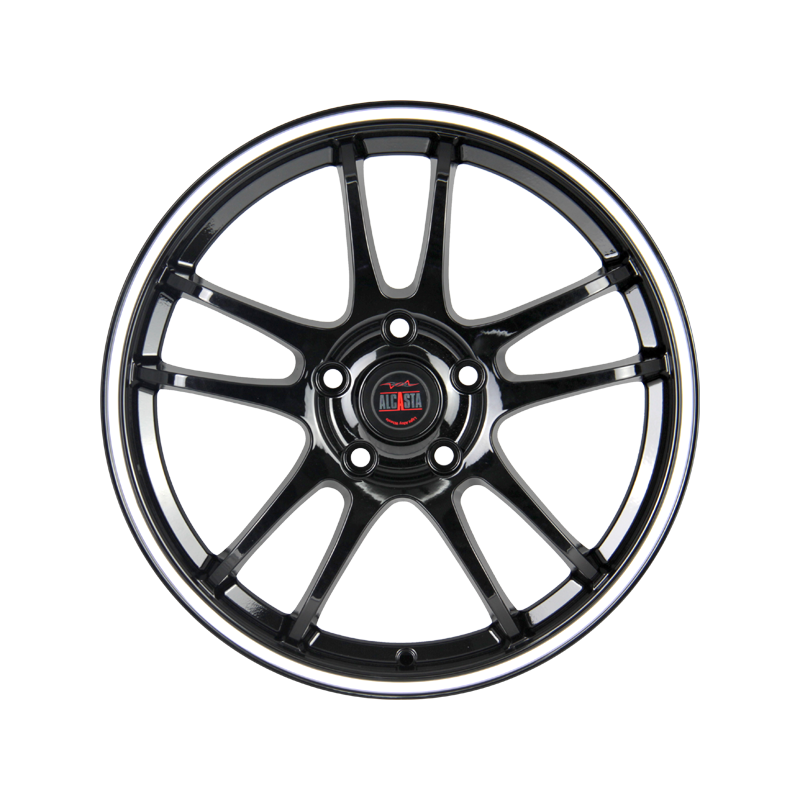 Диск Alcasta M30 4х100 R15х6.5 СВ56.6 ЕТ40 bkws черный купить,NaN