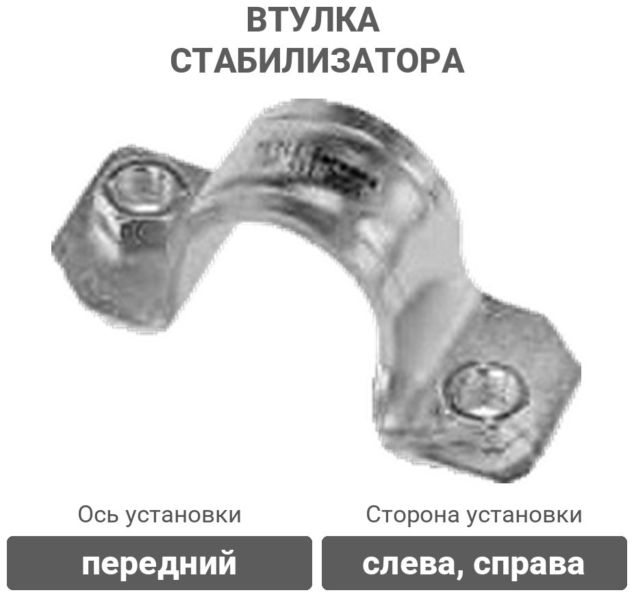 MEYLE втулка стабилизатора 1004110052/S купить,NaN