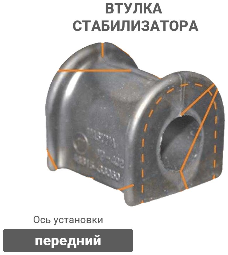 MASUMA втулка стабилизатора MP402 купить,NaN