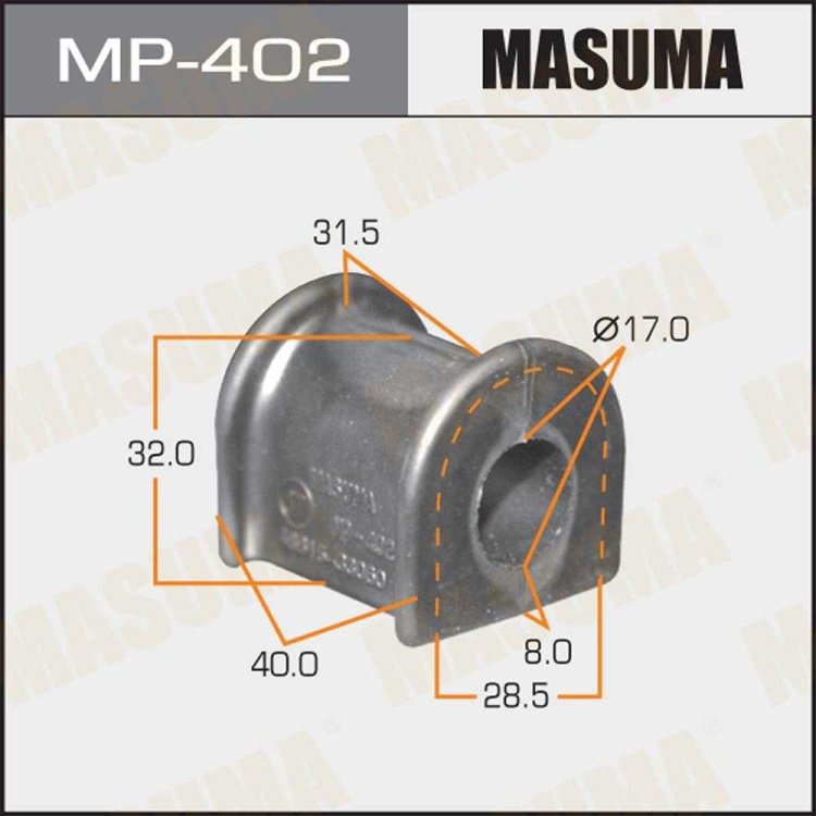 MASUMA втулка стабилизатора MP402 купить,NaN