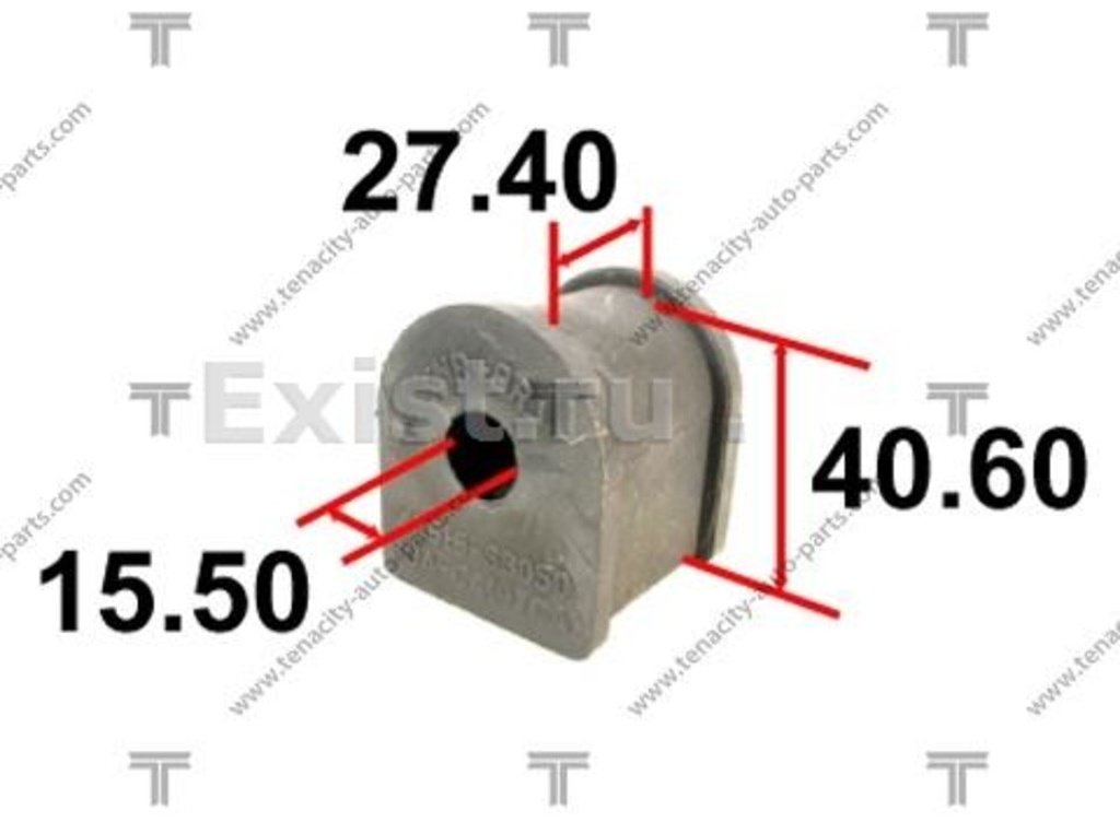 Tenacity втулка стабилизатора 4881833050 ASBTO1015 купить,NaN