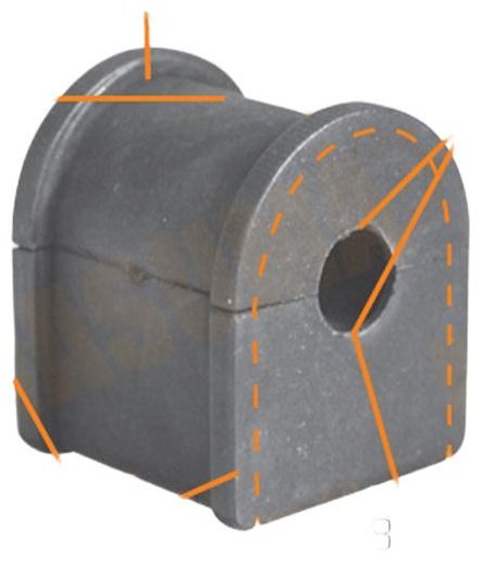MASUMA втулка стабилизатора MP417 купить,NaN