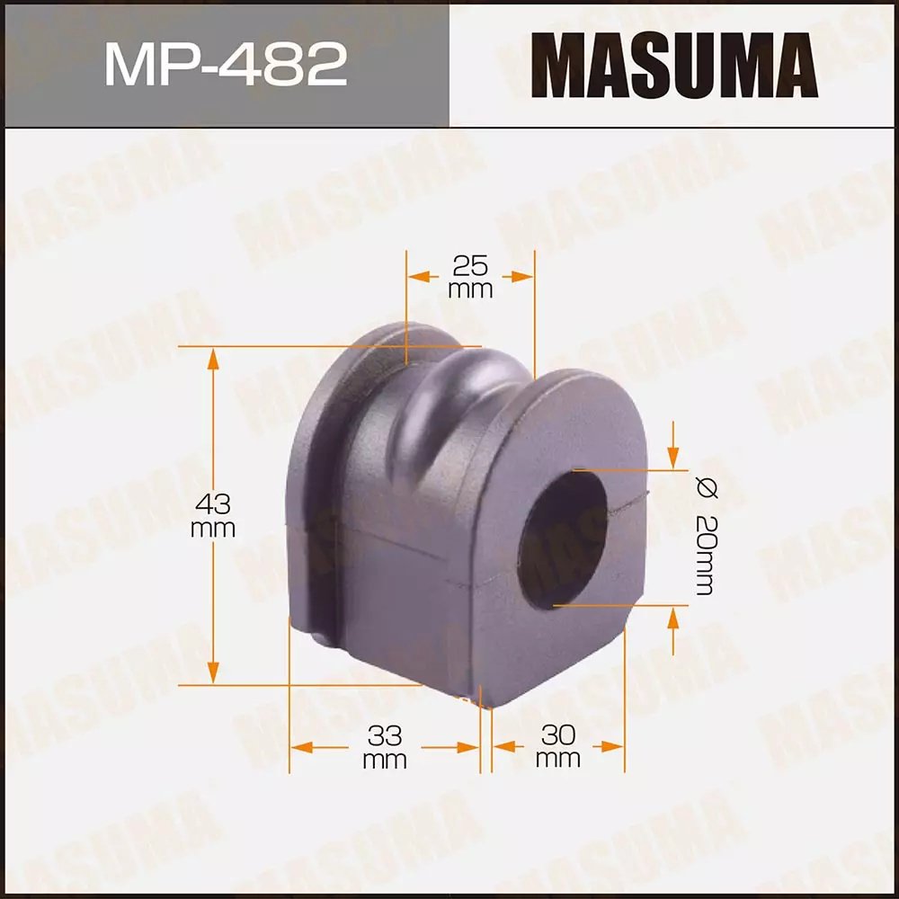 MASUMA втулка стабилизатора MP482 купить,NaN