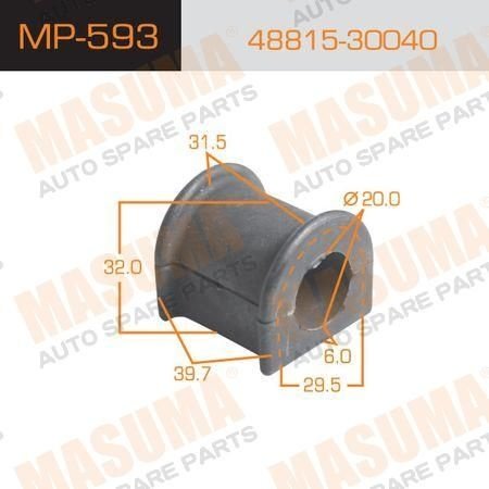 MASUMA втулка стабилизатора MP-593 купить,NaN