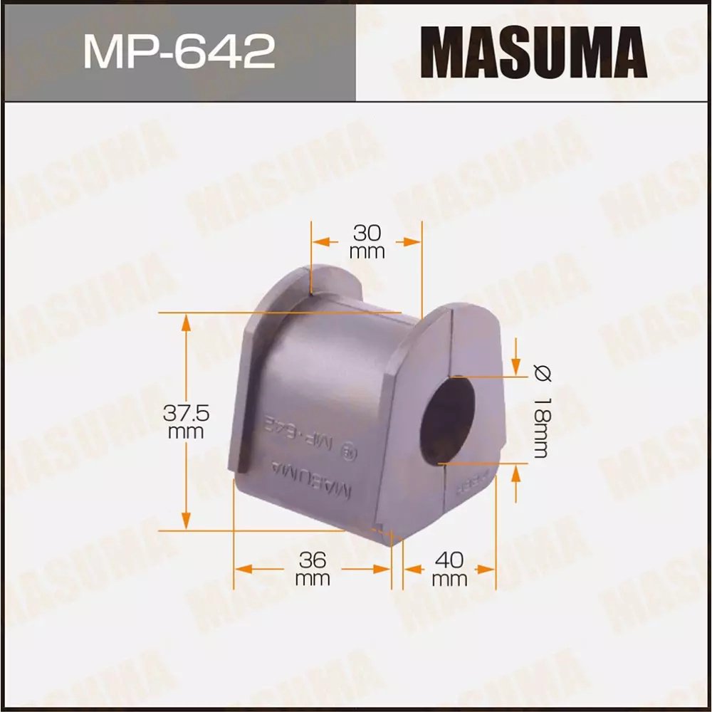 MASUMA втулка стабилизатора MP642 купить,NaN