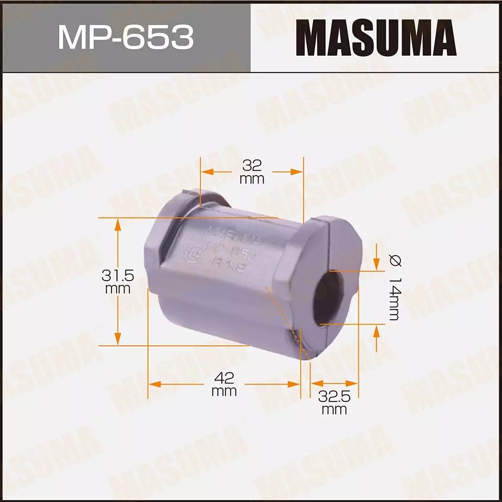 MASUMA втулка стабилизатора MP653 купить,NaN