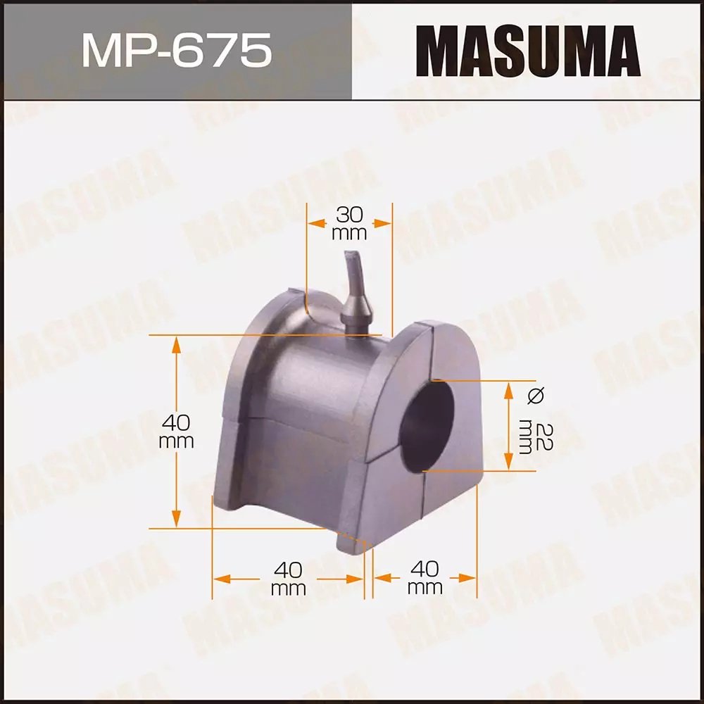 MASUMA втулка стабилизатора MP675 купить,NaN