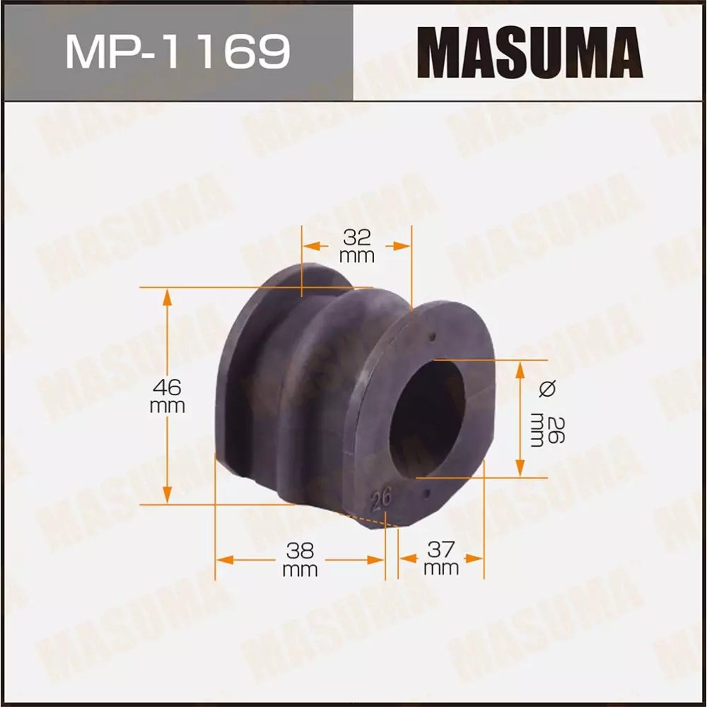 MASUMA втулка стабилизатора MP1169 купить,NaN