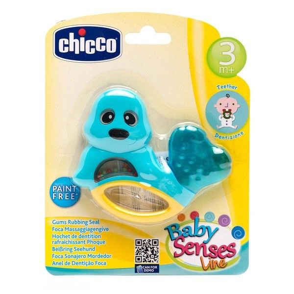 Прорезыватель Chicco Тюлень 00005955000000 голубой купить,NaN