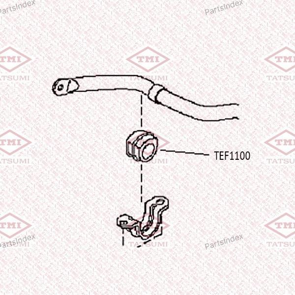TATSUMI Втулка Стабилизатора TEF1100 купить,NaN