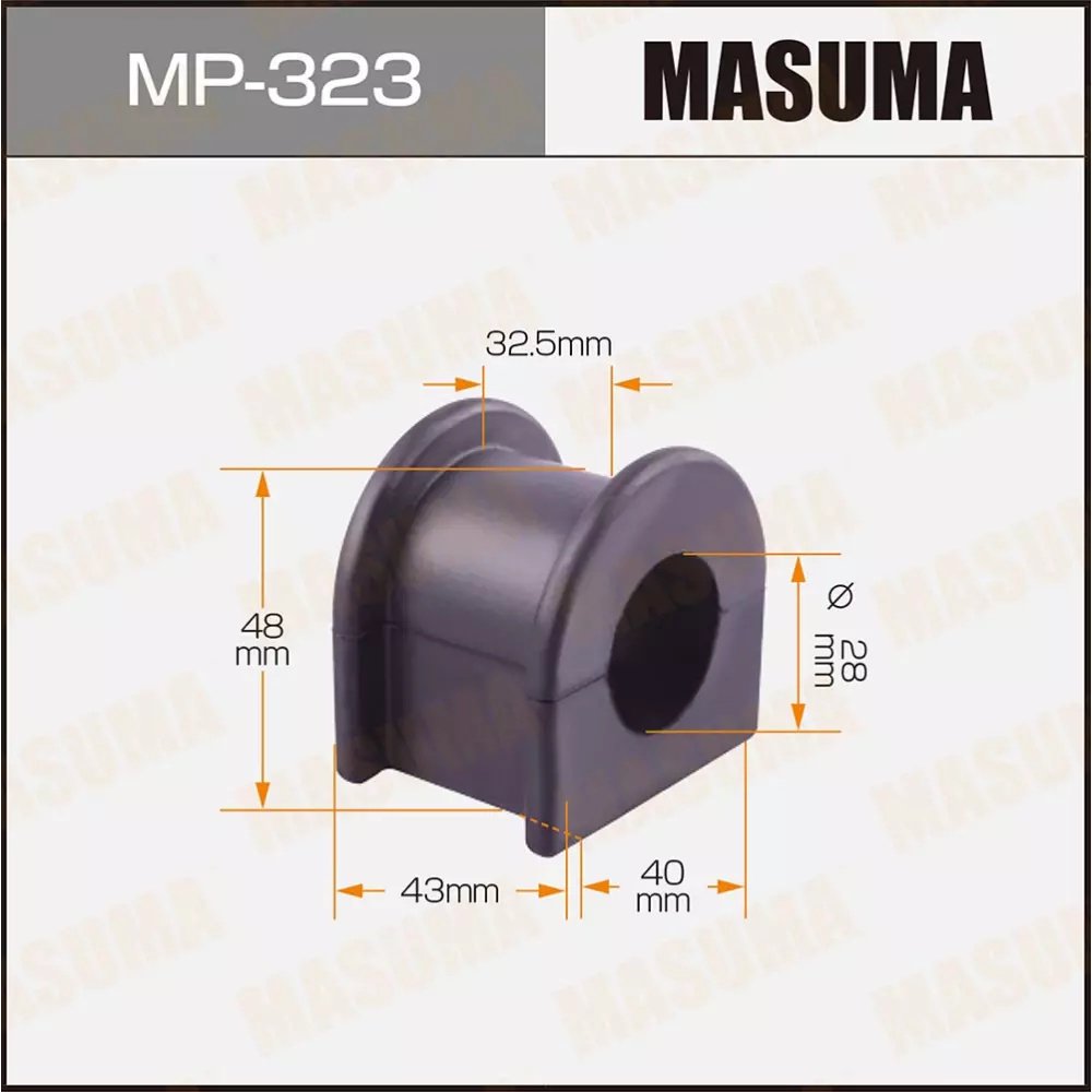 MASUMA втулка стабилизатора MP323 купить,NaN