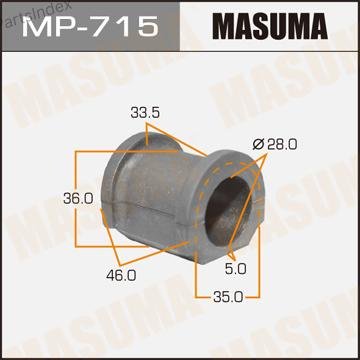 MASUMA Втулка Стабилизатора MP715 купить,NaN