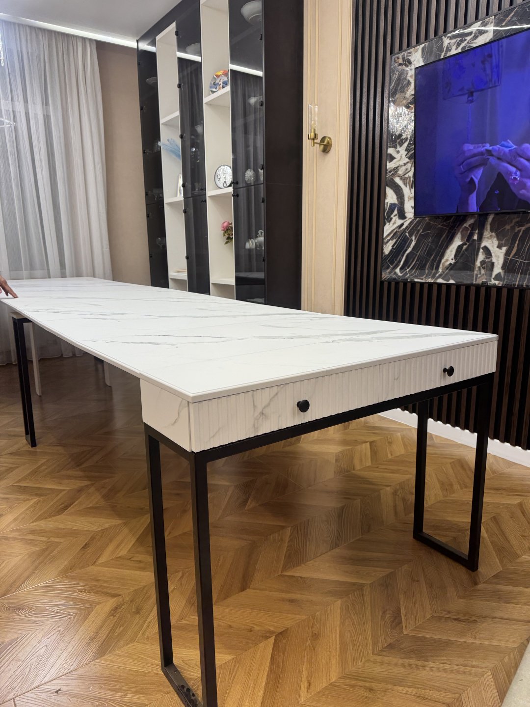 Стол консоль-трансформер Монте, 400х100x76 см, МДФ, мультиколор купить,NaN
