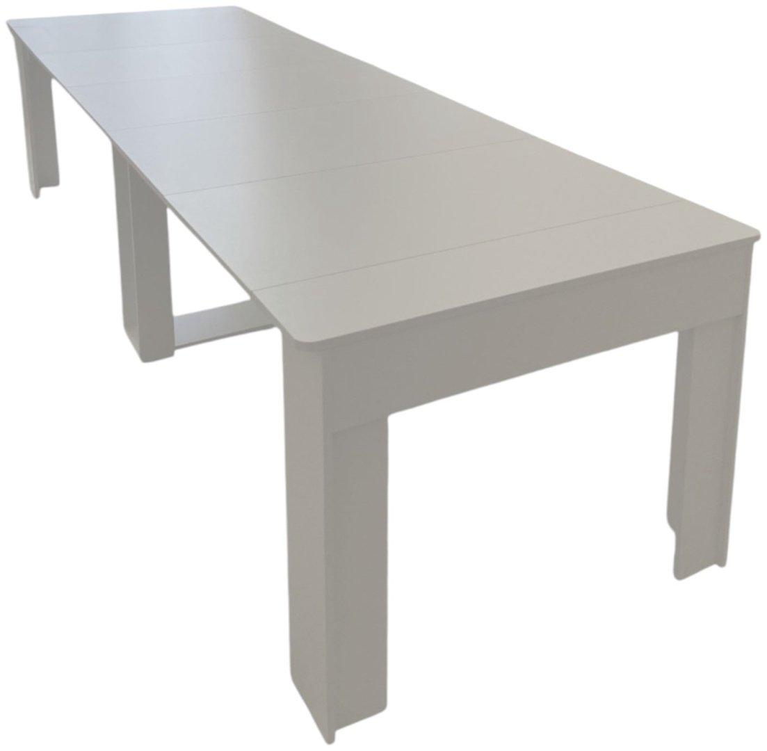 Стол консоль-трансформер Bars W09300, 300х90x76 см, ЛДСП, белый купить,NaN