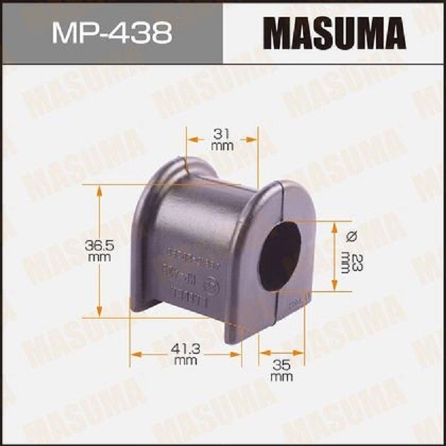 MASUMA втулка стабилизатора MP-438