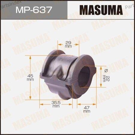 MASUMA Втулка Стабилизатора MP637