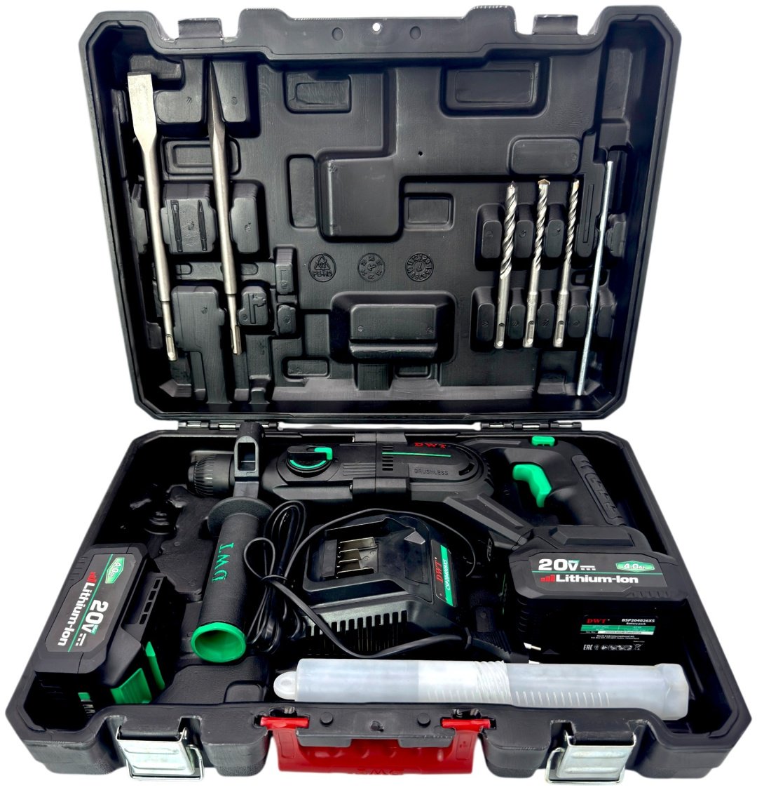 Перфоратор DWT ABHP-20-22 D-4 BMC 2 Дж, SDS-Plus - ForteMarket Перфоратор DWT ABHP-20-22 D-4 BMC 2 Дж, SDS-Plus купить,0