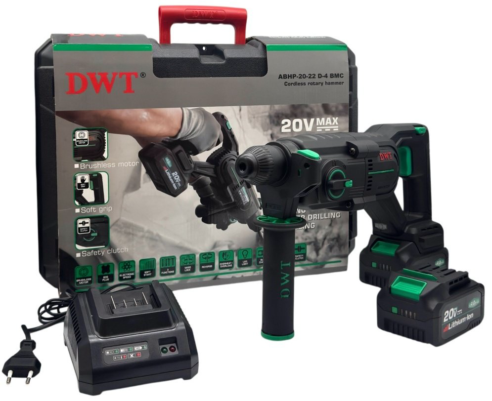 Перфоратор DWT ABHP-20-22 D-4 BMC 2 Дж, SDS-Plus - ForteMarket Перфоратор DWT ABHP-20-22 D-4 BMC 2 Дж, SDS-Plus купить,83030
