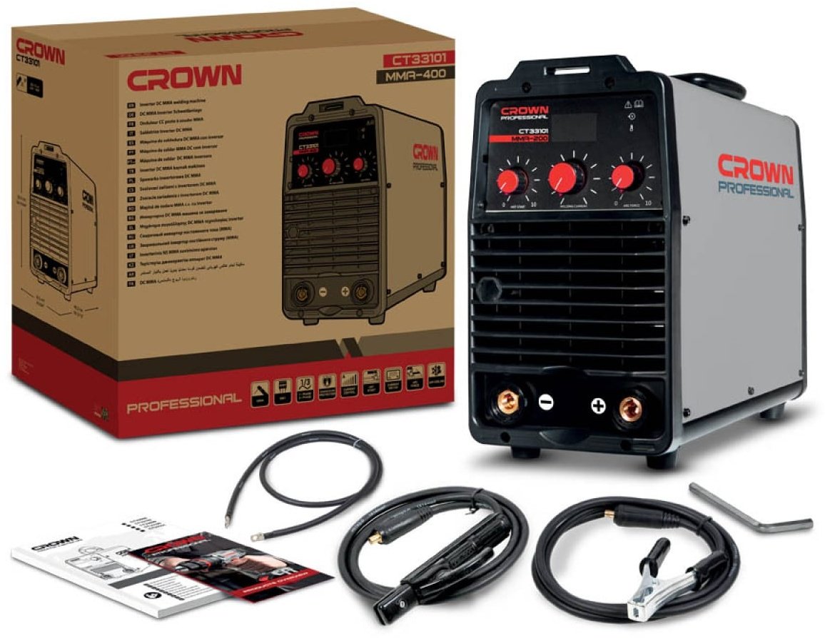 CROWN сварочный инвертор CT33101 (MMA) - ForteMarket CROWN сварочный инвертор CT33101 (MMA) купить,0